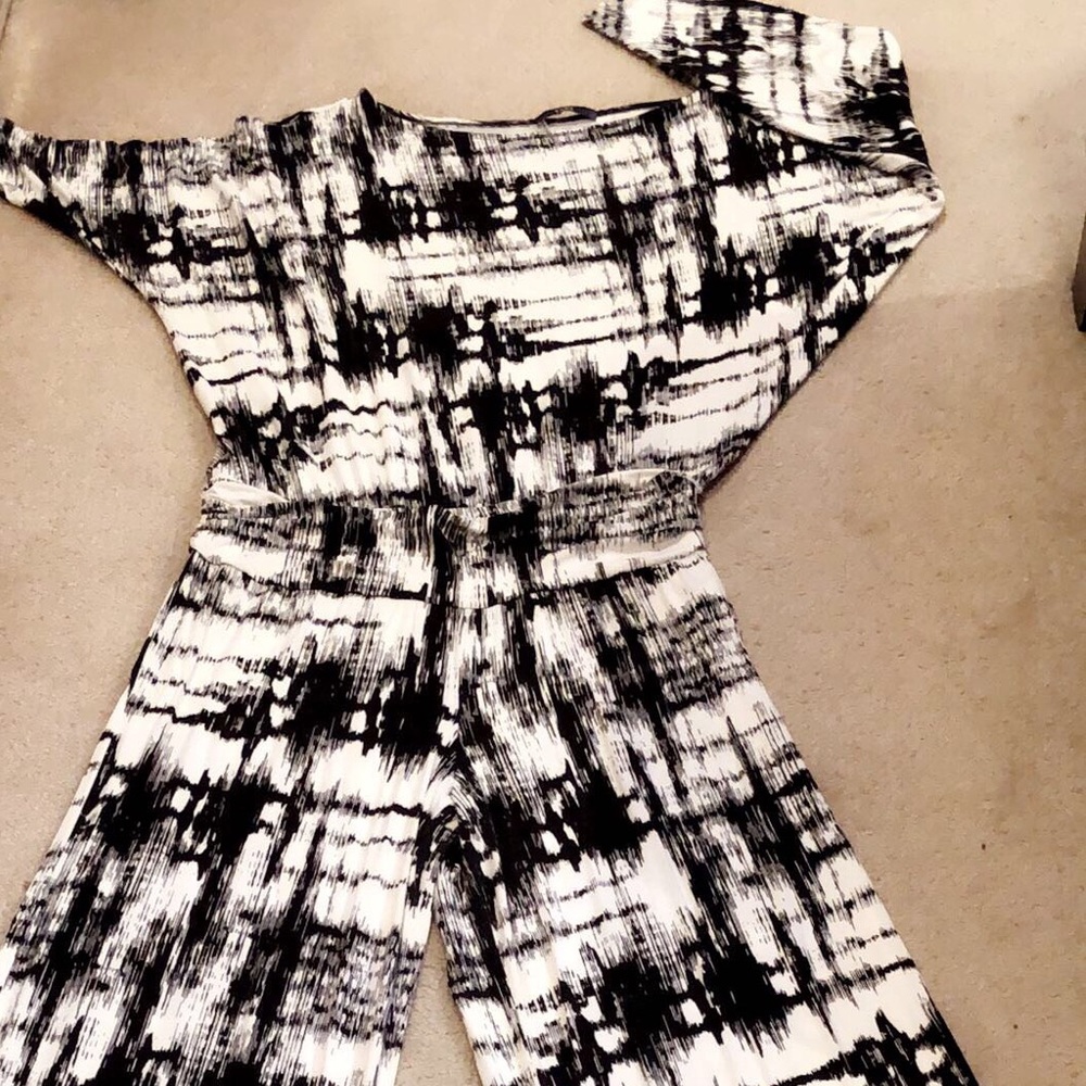 Tart Black/White Jumpsuit